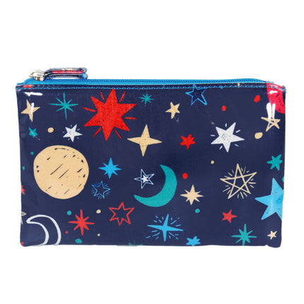 Wicked Sista Mister Galaxy Large Flat Purse