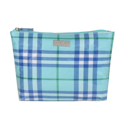 Wicked Sista Urban Check Medium Soft A Line Cosmetic Bag