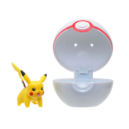 Pokémon - Clip 'N Go - Pikachu & Premier Ball