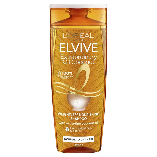 Loreal Elvive Shampoo Extraordinary Oil Coconut 325ml - OhYouLuckyDuck.com.au