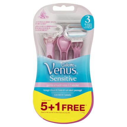 Gillette Venus Sensitive 5+1 Pack