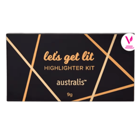 Australis Let's Get Lit Highlighter Kit Hangover Cure - OhYouLuckyDuck.com.au