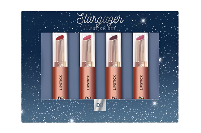 Designer Brands Star Gazer 4 Piece Lipstick Set