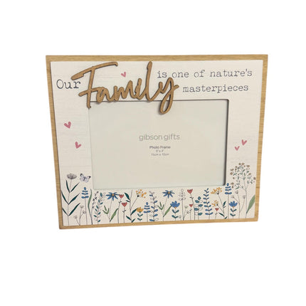 Gibson Gifts Wild Meadow Photo Frames 6 X 4 inch