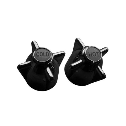 Mildon Tap Handle & Button Hot & Cold Chrome