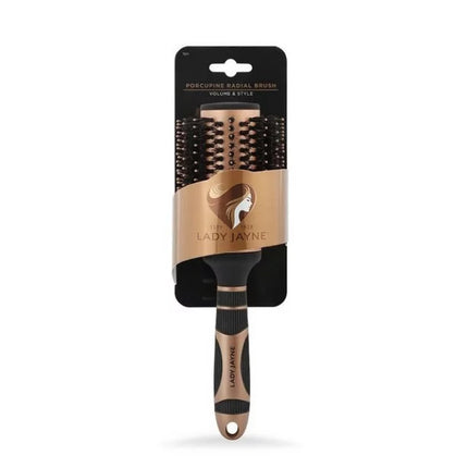 Lady Jayne Large Porcupine Radial Brush - OhYouLuckyDuck.com.au