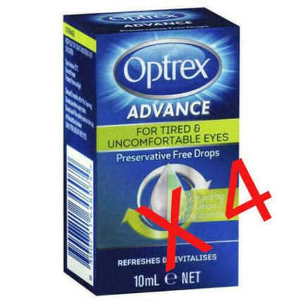 Optrex Advance Tired & Uncomfortable Eyes 10Ml - OhYouLuckyDuck.com.au