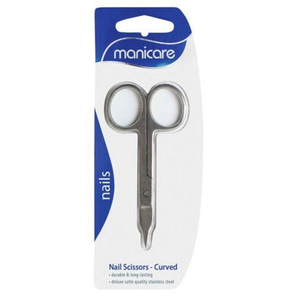 Manicare Nail Scissors Curved - OhYouLuckyDuck.com.au