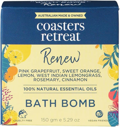 Coasters Retreat Bath Bomb Renew