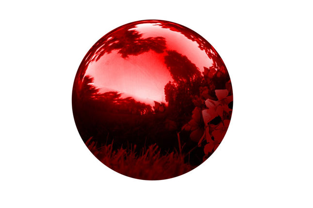 Trademark Innovations Gazing Mirror Ball Stainless Steel 20 cm