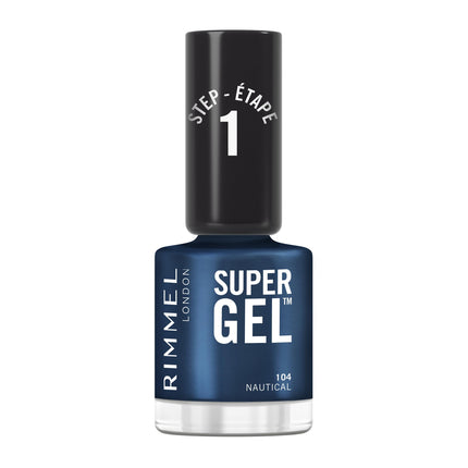 Rimmel Super Gel Nautical Nail Polish 12ML