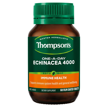 Thompsons One A Day Echinacea 4000mg 60 Tablets