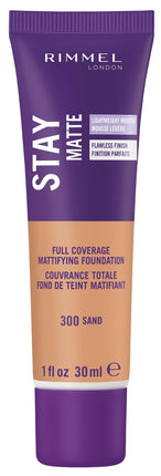 Rimmel Stay Matte Liquid Mousse Foundation 300 Sand