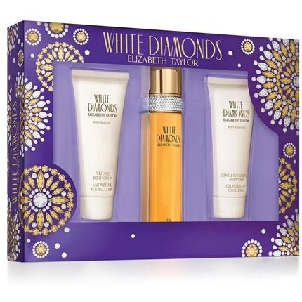 Elizabeth Taylor White Diamonds 3pc Gift Set