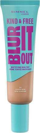 Rimmel Kind & Free Blur It Out Mattifying Skin Tint 201 Classic Beige