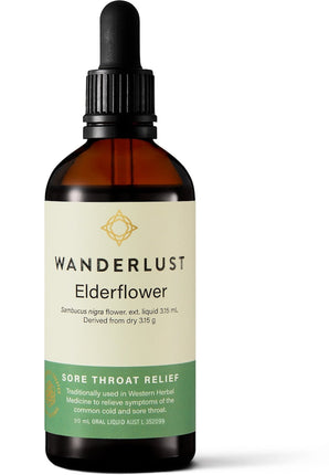 Wanderlust Vegan Elderflower Drops 90ml