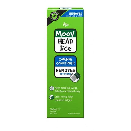 Ego Moov Head Lice Combing Conditioner 200ml - OhYouLuckyDuck.com.au