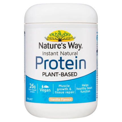Natures Way Instant Natural Protein Vanilla 375G