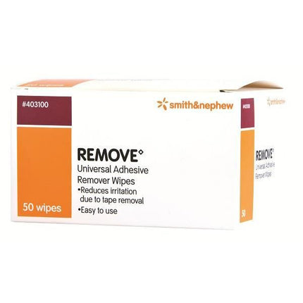 Smith & Nephew Remove Adhesive Remover Wipes 50-Pieces