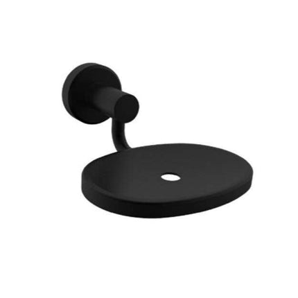 Mildon Bolera Soap Basket Round & Square Plates Black