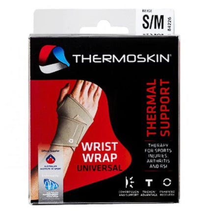 Thermoskin Universal Wrist Wrap Small/Medium - OhYouLuckyDuck.com.au