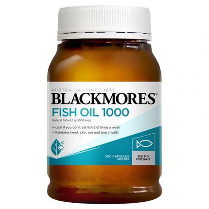 Blackmores Fish Oil 1000 200 Capsules - OhYouLuckyDuck.com.au