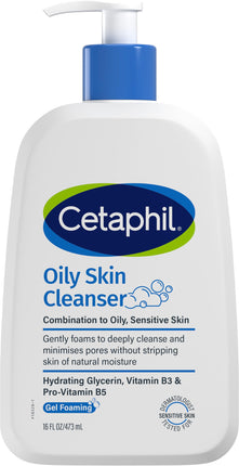 Cetaphil Oily Skin Cleanser For Combination To Oily Sensitive Skin 473ML
