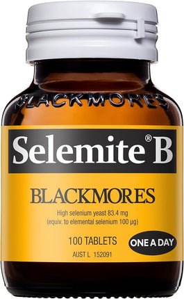 Blackmores Selemite B Tabs 100 - OhYouLuckyDuck.com.au