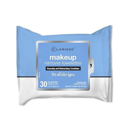 Clarisse Makeup Remover Cleansing Wipes 30 Pack