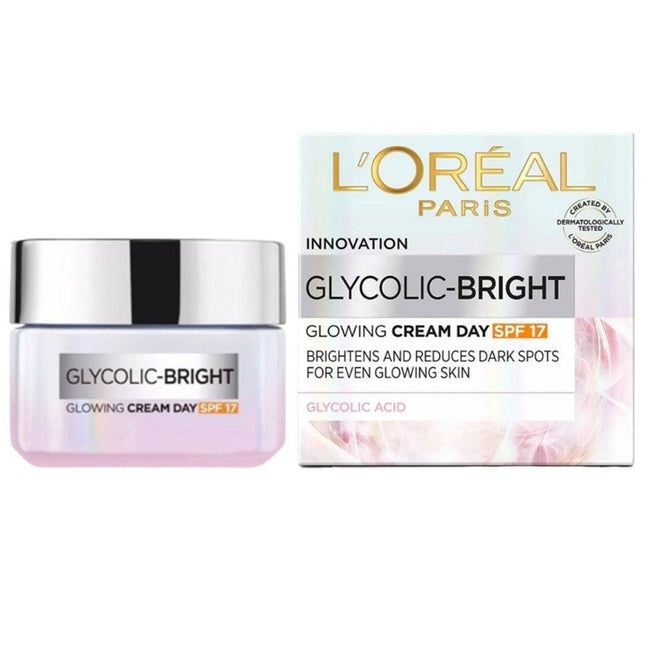 Loreal Revitalift Glycolic Bright Day Spf15 Cream 50ml - OhYouLuckyDuck.com.au