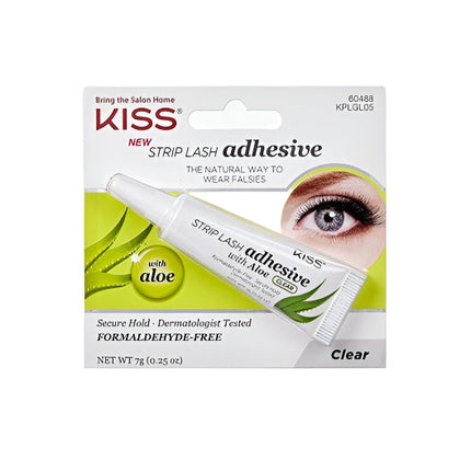 Kiss Strip Lash Adhesive with Aloe Clear