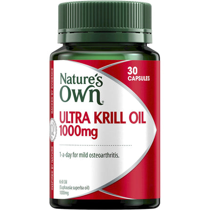 Nature's Own Ultra Krill Oil 1000MG 30 Capsules