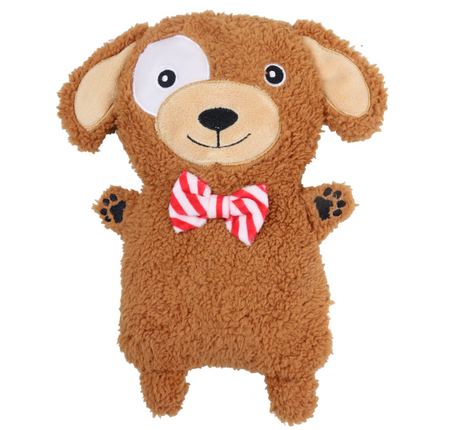 Wicked Sista Animal Silcone Beads Heat Pack Bow Tie Puppy