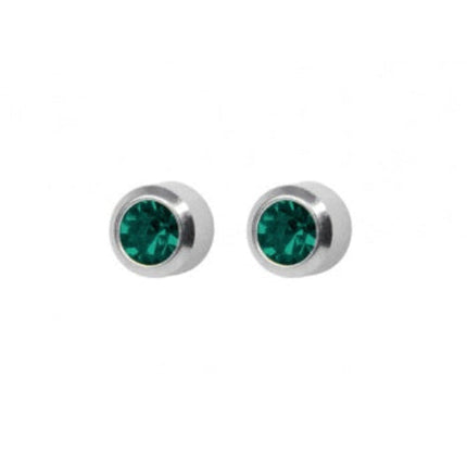 Adnohr Sys75 S/Steel 4Mm Bezel Blue Zircon 7512 0212