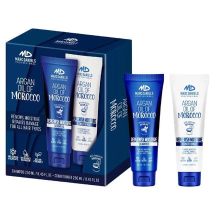 Marc Daniels Twin Pack Shampoo And Conditioner Argan Oil 250Ml