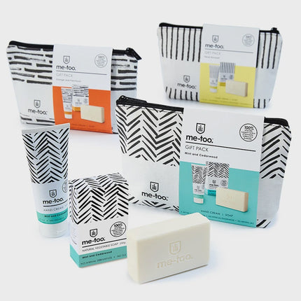 Me-Too Cosmetic Bag Hand Cream & Soap Mint & Cedarwood