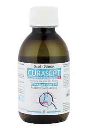 Curasept Chlorhexidine 0.05% Oral Rinse 200ml Light Blue - OhYouLuckyDuck.com.au