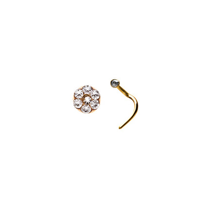 Studex Nose Stud Twin Pack Daisy Crystal