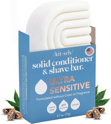Kitsch Ultra Sensitive Cond + Shave Bar 77G