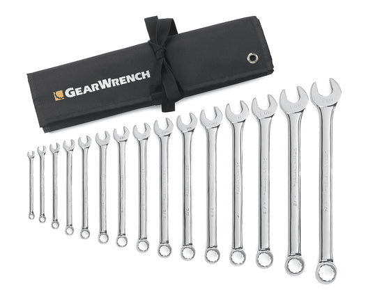 GearWrench 15 Piece SAE Combination Wrench Set 81918