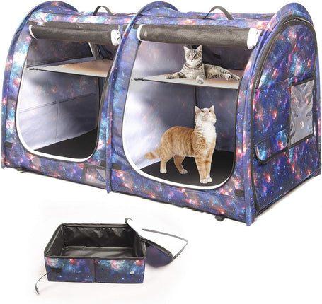 Maze Pop Up House for Small Pets Starry