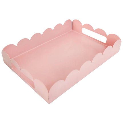 Urban Products Halcyon Petal Dinnerware Serving Tray Pink