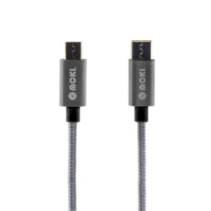 Moki Type-C to MicroUSB SynCharge Braided Cable - OhYouLuckyDuck.com.au