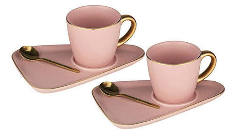 Tempa 6-Piece Asteria Espresso Set - Pink