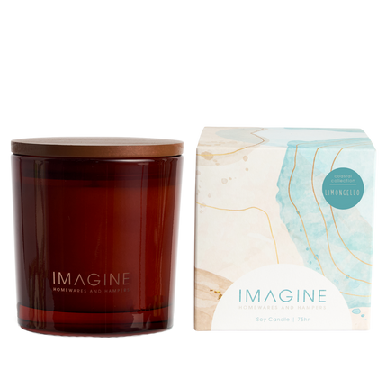Imagine Limoncello Scented Jar Candle 665G