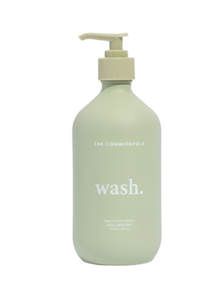 Commonfolk Hand & Body Wash Sage Sage Saffron & Amber