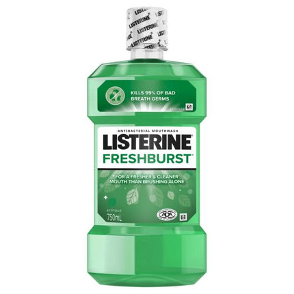 Listerine Mouthwash Freshburst 750mL