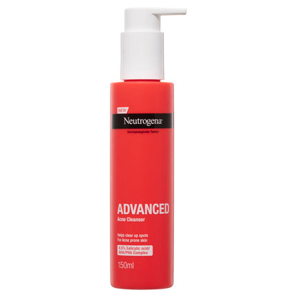 Neutrogena Advanced Acne Cleanser 150Ml - OhYouLuckyDuck.com.au