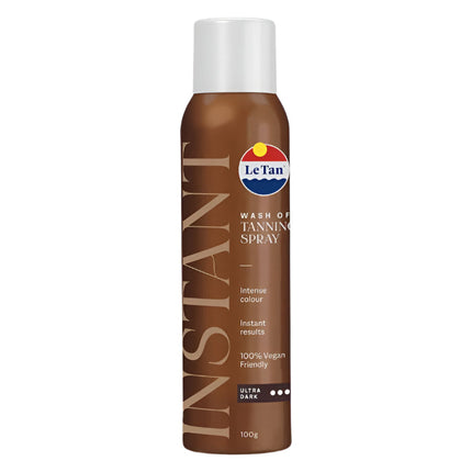 Le Tan Instant Wash Off Spray Ultra Dark 100G