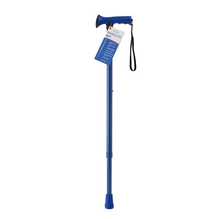 Surgipack 1285 Walking Stick Pearl Aluminium Adjustable Blue